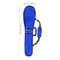 Miniatyrbillede 2 af 7: Kano og kajak split padle bæretaske båd padle opbevaringspose holder etui til roning sejlads Blue