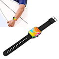 Miniatyrbillede 1 af 8: Smartwatch med iltmåling, opkaldsskærm, IP68 vandtæt touchskærm smartwatch med skridttæller Black