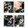 Miniatyrbilde 7 av 8: LED Bilfrontlys Super Lys Erstatning Bilfrontlys Pærer Kortslutning Beskyttelse Mini Auto Lamper H1