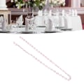 Miniatyrbilde 1 av 5: 5 stk akryl krystall krans sterk forbindelse elegant flerbruks krystallperle krans for bryllup lysekrone fest Pink