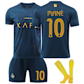 Miniatyrbild 1 av 2: 23/24 Riyadh Victory Away No.10 Mane Barn Jersey Set för barn och vuxna No.10 Mane 26