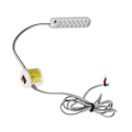 Miniatyrbilde 3 av 10: - LED-lys til symaskin, justerbar magnetisk sokkellampe, del (#13)