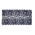 Miniatyrbild 1 av 10: Spetsband 10 meter 23 cm bredd dekorativ elegant spetskant för presentförpackning brudkläder broderidekoration kunglig blå