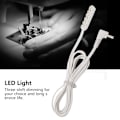 Miniatyrbillede 3 af 10: 0,3W 6-LED arbejdslampe til symaskine Justerbar magnetisk baselampe CN stik 220V