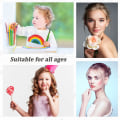Miniatyrbilde 5 av 6: 12 stk ovale spenne hårklemmer skilpadde metall epoxy hårklemmer ellipse spenneklemmer sklisikre spenne hårtilbehør spenner Fresh Style