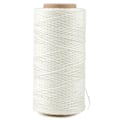 Miniatyrbillede 1 af 6: Læder håndsyet flad voks tråd sytråd til håndsyning tilbehør (Beige)
