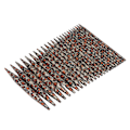 Miniatyrbilde 8 av 10: Strikkepinner Sett Flyttbare Rundt Leopard Trykk Strikkepinner Genser Nål Gauge Knapper PU Veske Heklekroksett Khaki PU Veske