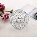 Miniatyrbilde 1 av 6: Krystall Lysestake Sølv Votive Tealight Lysestaker for Bryllup, Jul Silver