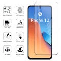 Miniatyrbild 2 av 5: Härdat glas för Xiaomi Redmi 12C Full Coverage skyddsglas skärmskydd