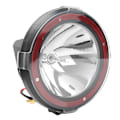 Miniatyrbilde 4 av 9: 7 tommers HID Front Tak Spotlys Søkelys Kjøretøymodifisering 12-24V 55W 7 tommer Rød Ring