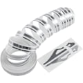 Miniatyrbillede 1 af 6: Sort Pinstripe Tape Bil Karosseri Side Stripe Dekal Talje Sticker Auto Pinstripe Tape til Biler