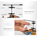 Miniatyrbild 4 av 6: Fjärrstyrd helikopter, flygplansleksak med höjdhållning