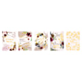 Pikkukuva 2 / 10: Pitsi Kukka Scrapbook Paper Kulta Leima Exquisite Koriste DIY Journal Paper Käsitöitä