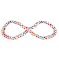 Miniatyrbilde 2 av 10: DIY Imitert Diamant Mesh Wrap Rull Krystall Rhinestones Bånd Bryllupsdekor