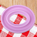 Miniatyrbild 7 av 9: Gummiorganisatörhållare för metallplast sy quiltningsbobiner rosa