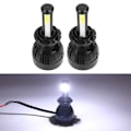 Miniatyrbilde 3 av 11: 2 stk D1 D2 D3 D4 80W Super Lys Bil LED Hovedlys Vanntett Auto Hovedlys