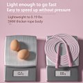 Miniatyrbillede 6 af 9: Børnehoppetov - Speed Jump Rope til børn 8-12, letvægts, tangle-fri, justerbar, perfekt til småbørn, voksne begyndere, hoppetov til fitness, forbedre Blue Pink