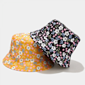Miniatyrbild 3 av 6: Unisex Bucket Hat Dubbelsidig Bärbar Fiskemössa Vändbar Black