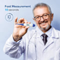 Miniatyrbillede 2 af 7: 10 Sekunders Digitalt Termometer til Voksne og Børn - Nøjagtigt & Sikkert Rektalt Termometer til Baby med Feberalarm, Oralt Termometer