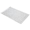 Miniatyrbillede 6 af 10: 5*15mm Hvid Glas Rhinestone Trim Crystal Hotfix Strass Mesh Banding Sticker Appliques Sheet