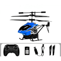 Miniatyrbild 4 av 6: Fjärrstyrd helikopter, flygplansleksak med höjdhållning