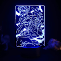 Miniatyrbild 1 av 5: Jujutsu Kaisen Gojo 3D Illusion Nattlampa Smart Touch