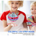 Pikkukuva 4 / 7: Lentävä pallolelu, Hover Orb, Globe Shape Magic Controller Mini Drone, RGB Lights Spinner 360 pyörivä pyörivä UFO-lelu lapsille aikuisille (punainen)