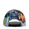 Miniatyrbild 4 av 5: Tryckt basebollkeps, Graffiti Unisex Snapback Hip Hop-hattar C Brown
