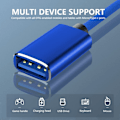 Pikkukuva 4 / 5: 2 in 1 USB C -kaapeli YACSEJAO Type C & Micro USB -kaapeli USB 3.0 -liitäntään Nopea lataus punottu johto OTG kaikille Android -laitteille Älypuhelimet，Tabletit，MP4 ja