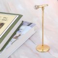 Miniatyrbilde 1 av 6: Kobber Gullbelagt Mikrofon Modell Mikrofon Håndverk Ornamenter Musikinstrument Modell 20-29cm
