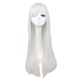 Miniatyrbillede 1 af 3: Wekity 80cm smuk charmerende Cosplay ligehår paryk, hvid