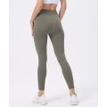 Pikkukuva 3 / 5: Venyttelyyn tarkoitetut treenileggingsit, joissa on korkea vyötärö ja vatsan hallinta (XL)