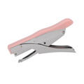 Miniatyrbilde 7 av 10: Håndholdt stiftemaskin Ergonomisk frostede overflater Bærbar tangstiftemaskin Hjem Skole Kontor Bindende dokumenter Rosa
