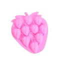 Miniatyrbild 3 av 5: Frukt Jordgubbsformad Isbricka Form Kub Frysform Gelé