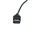 Miniatyrbillede 4 af 5: 0,18 m USB hun til 3,5 han lyd stik bilnavigation/lyd AUX adapter kabel GPS, 3-pak