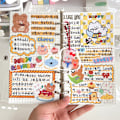 Miniatyrbillede 9 af 10: Spiral Notebook - Robust, Glattere Skriveoplevelse, Sødt Design, Holdbart, Aftageligt Notebook til Studerende