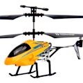 Miniatyrbild 1 av 3: Fjärrkontrollhelikopter,  En knapp start/landning, 3,5 Cha