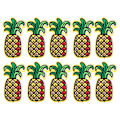 Miniatyrbillede 1 af 9: 10 stk. DIY håndlavede madform syning broderi stof patches tøj tilbehør (ananas)