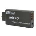 Miniatyrbillede 3 af 5: Konverter til N64 til HD Multimedia Interface 1080p Support PAL NTSC Videospil Adapter med 3,5 mm Interface