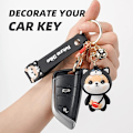 Pikkukuva 4 / 6: Sööt Keychain Kawaii Anime Avaimenperät Lapsille Reppujen Ripustuskorut Avaimenperä Tarvike Ystävän Lahja Naisille Tytölle Black Dog