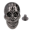 Miniatyrbild 1 av 10: 20 st DIY 15,66 x 25,24 mm Punk Nitar Spikade Nitar Gotiska Prydnader / Skor Tillbehör 88 Ghost Head Gun Färg