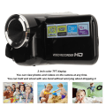 Miniatyrbilde 3 av 6: Videokamera 2 tommers skjerm 1080P HD 16x zoom 16MP enkel betjening bærbar håndholdt barn digitalt videokamera for barn gave