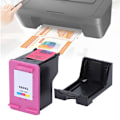 Miniatyrbillede 6 af 9: Printerpatron passer til HP Deskjet 1115 1118 2135 2138 4538 4678 (680 farverig)