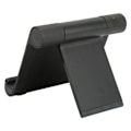 Miniatyrbilde 5 av 10: Telefonstativ Roterbar 180 Grader Foldbar Bærbar Aluminiumlegering Silikon 5kg Laste Tablet Holder Skrivebord for Kontor Svart
