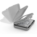 Miniatyrbillede 2 af 5: 5 pakker 3,5 tommer harddisk etui beskyttende boks opbevaringsboks etui organisation skal til stødsikker skærefast og støvtæt til grå-PHI-5S