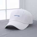 Miniatyrbild 1 av 5: Brev broderad hatt justerbar basebollkeps White
