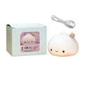 Miniatyrbild 7 av 7: Söt Dumpling-lampa USB-laddningsbar Silikon Squishy Light