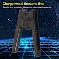 Miniatyrbilde 4 av 10: Universal Joycon Ladegrep for Nintendo Switch, PENJOY Switch Kontrollerholder for Switch Joy Con og tredjepartskontrollere White