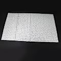 Miniatyrbilde 5 av 8: 24*40cm Hotfix Rhinestone Sheet Banding Mesh Trim Sheet DIY Dekorasjon Tilbehør(Square 8mm)