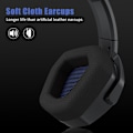 Miniatyrbilde 7 av 7: G06 Trådløst dobbelt gaming-headset med mikrofon for PS5, PS4, PC, mobil, Switch: 2,4 GHz trådløs + Bluetooth - 100 timers batteri - 50 mm drivere - Blå Blue
